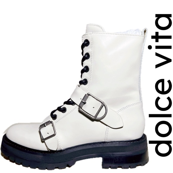 NIB S2 Dolce Vita Ronson Combat Bootie Size 6.5 - Picture 3 of 10